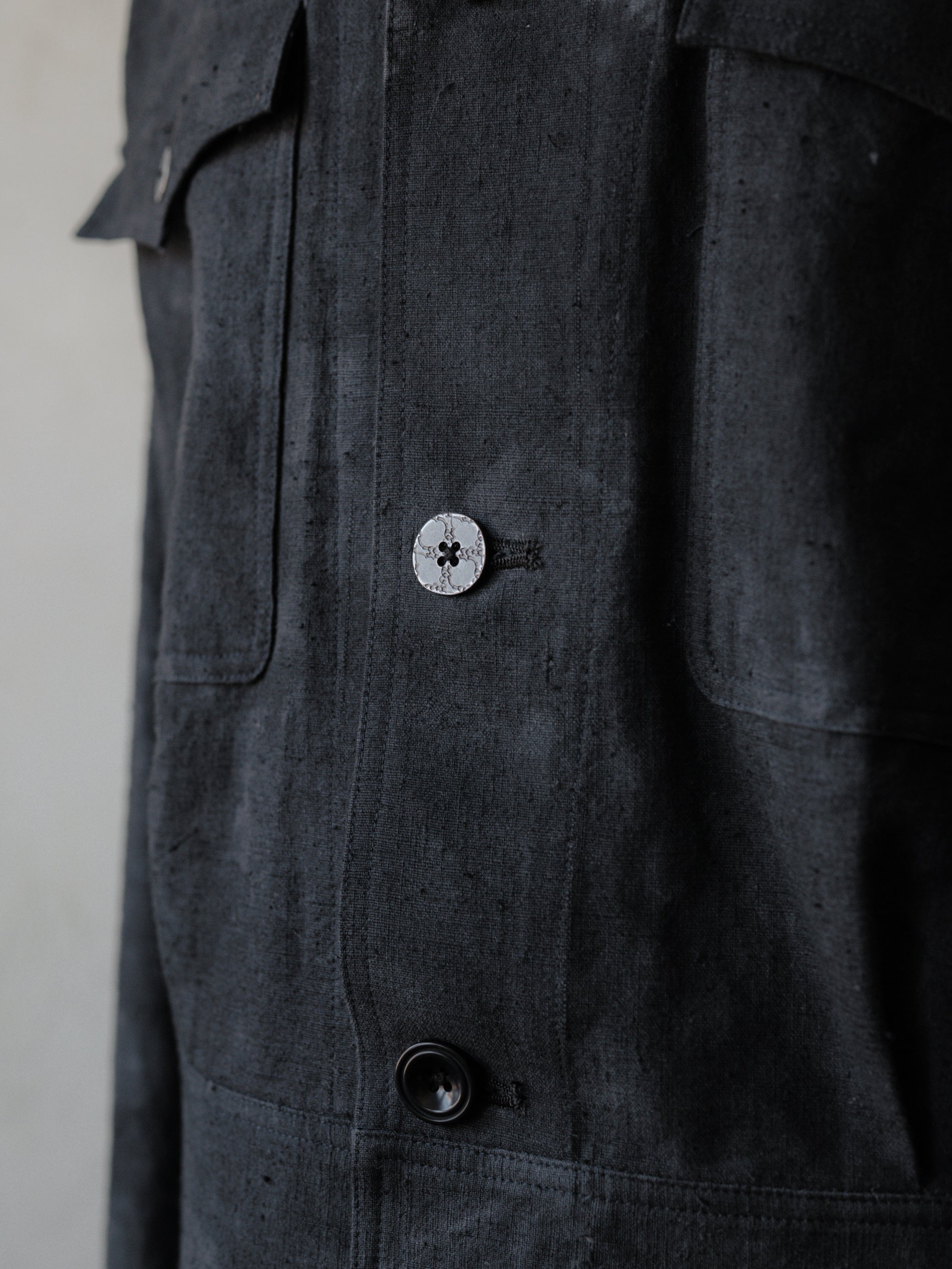 Forgotten Materials｜Repaired Cyclist JKT (Dark Navy)