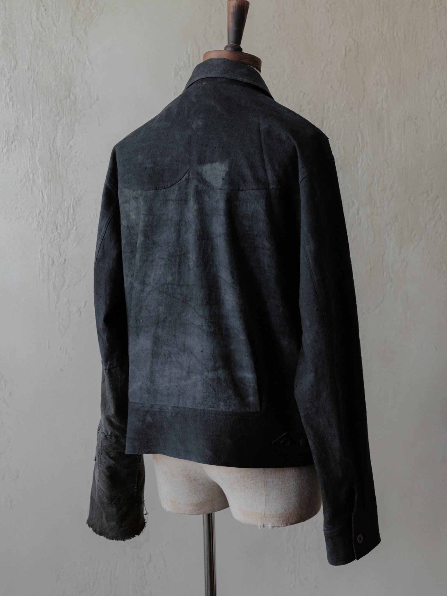 Forgotten Materials｜Repaired Cyclist JKT (Dark Navy)