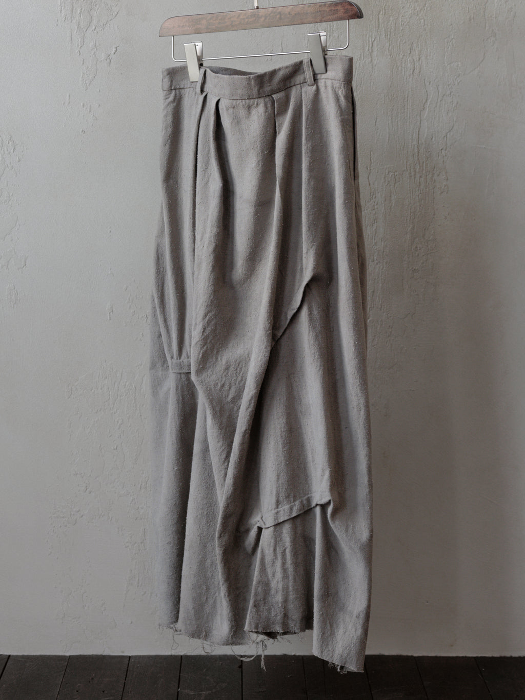 Forgotten Materials WMS｜Ash Drape Skirt