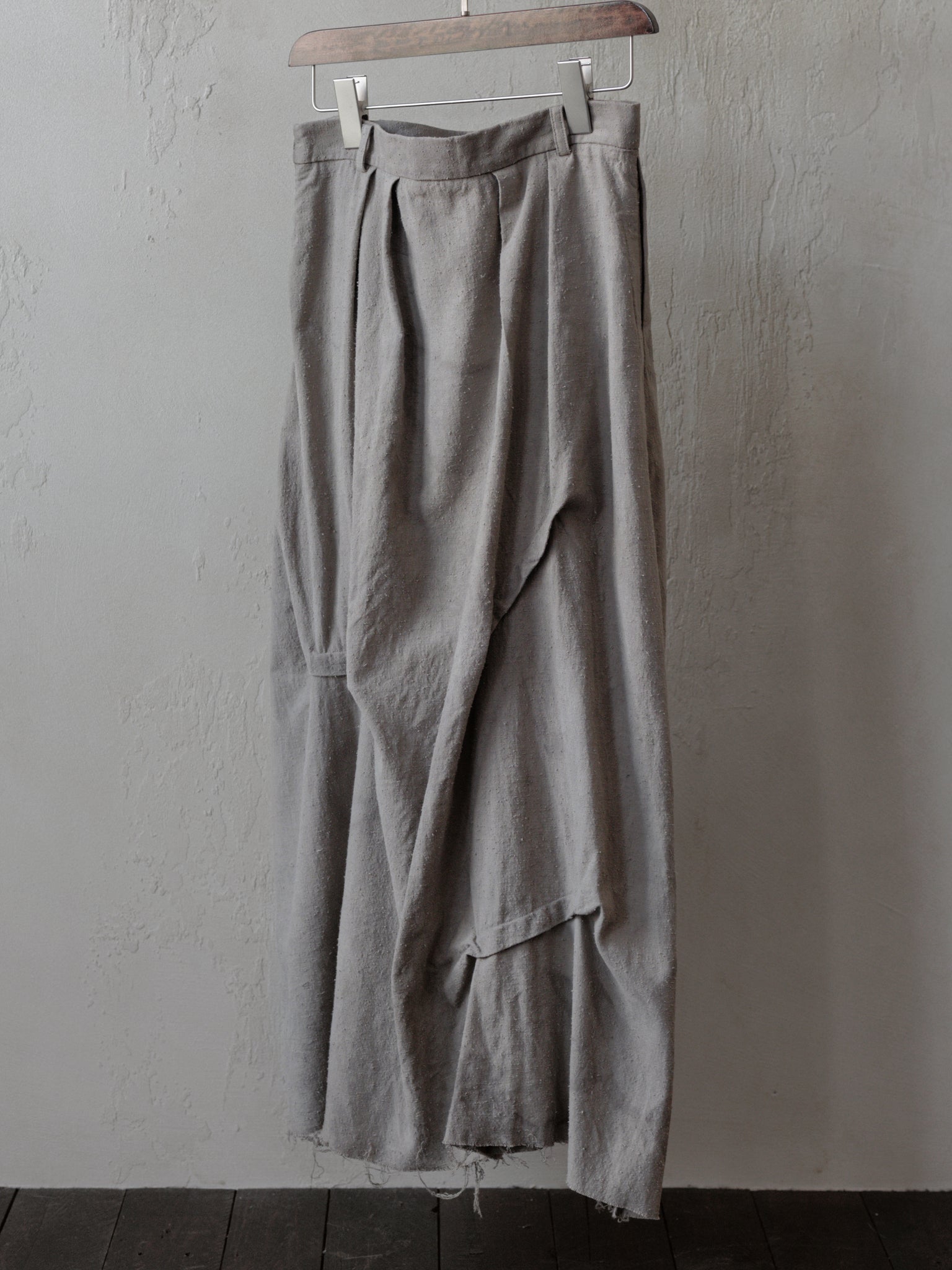 Forgotten Materials WMS｜Ash Drape Skirt