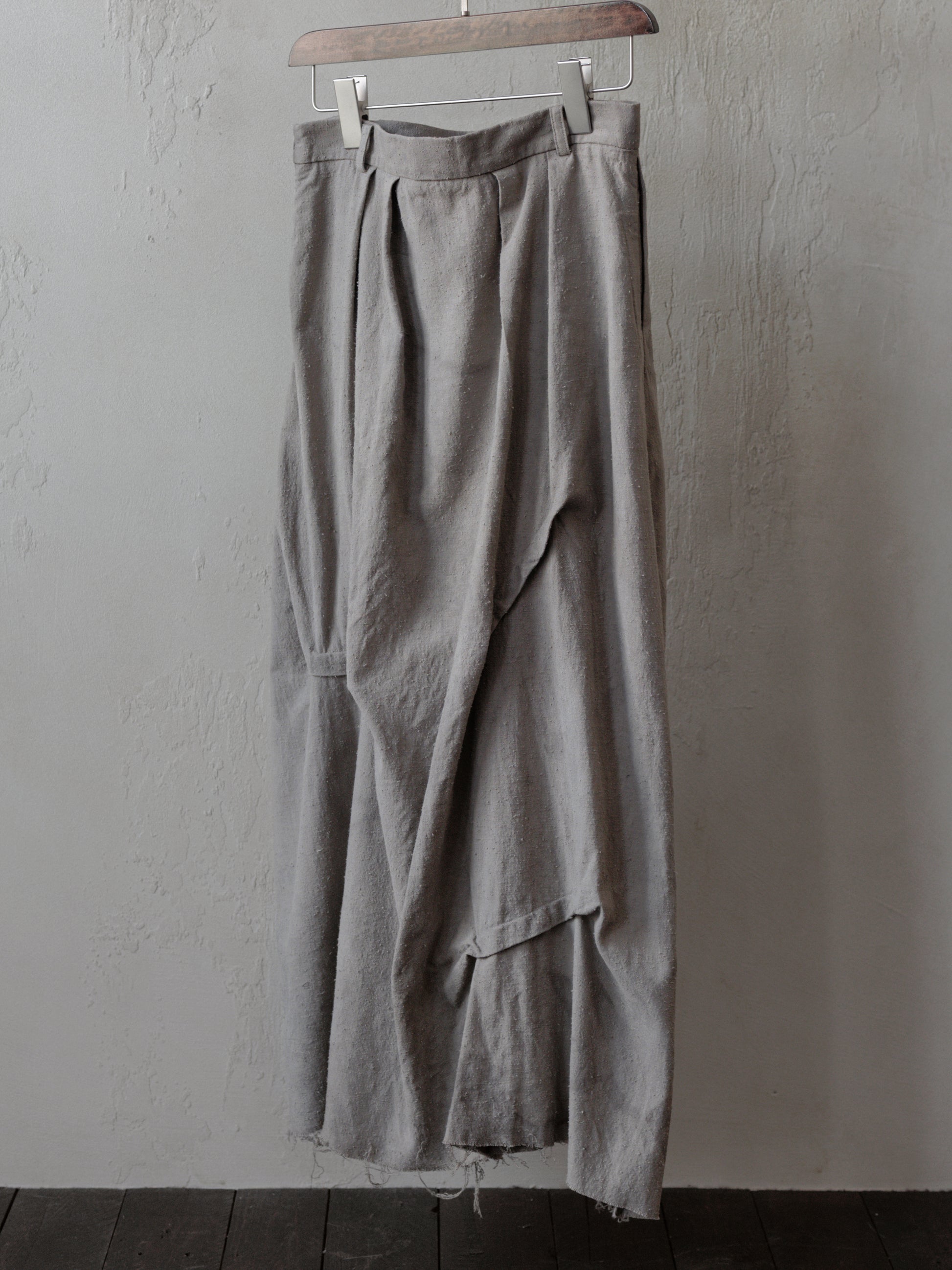 Forgotten Materials WMS｜Ash Drape Skirt