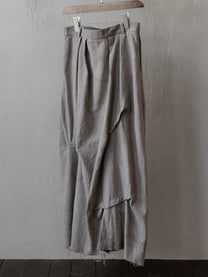Forgotten Materials WMS｜Ash Drape Skirt