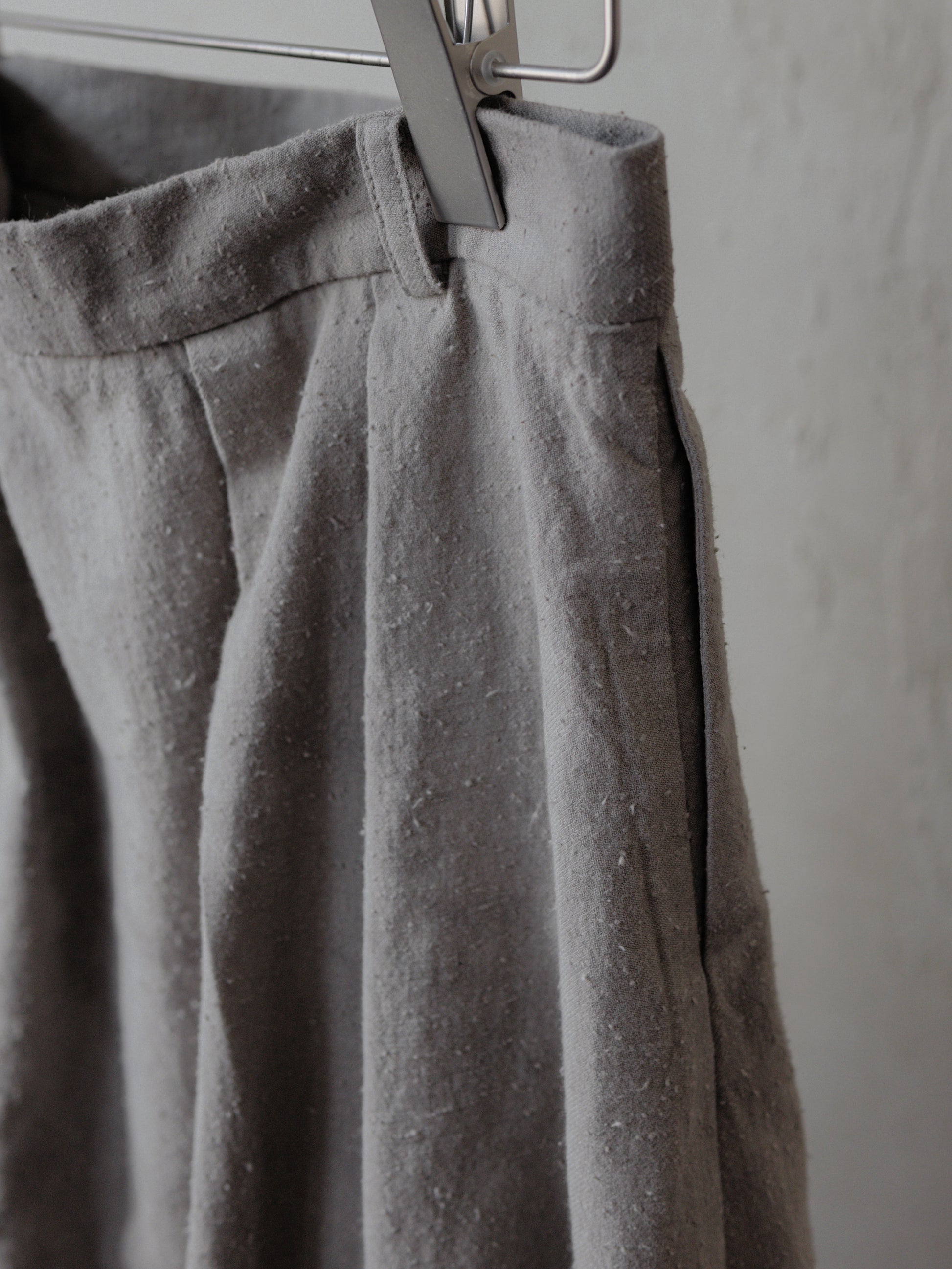 Forgotten Materials WMS｜Ash Drape Skirt