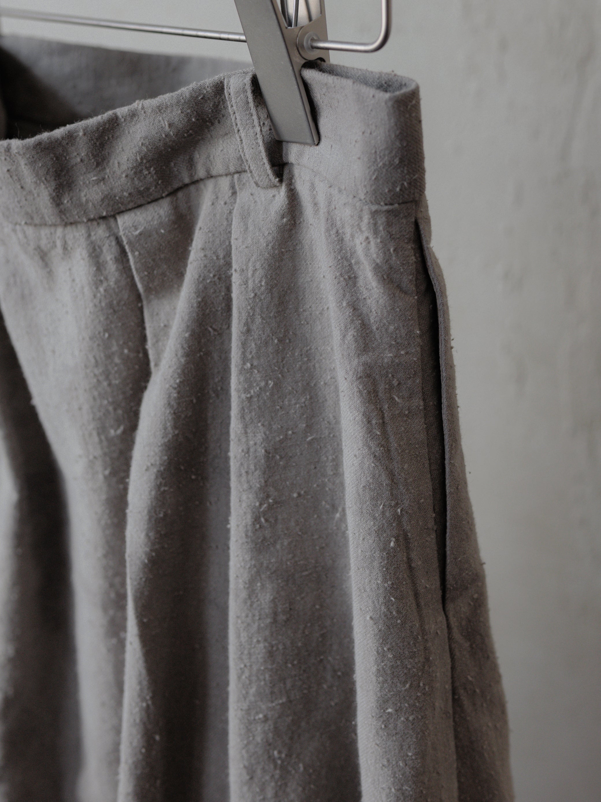Forgotten Materials WMS｜Ash Drape Skirt