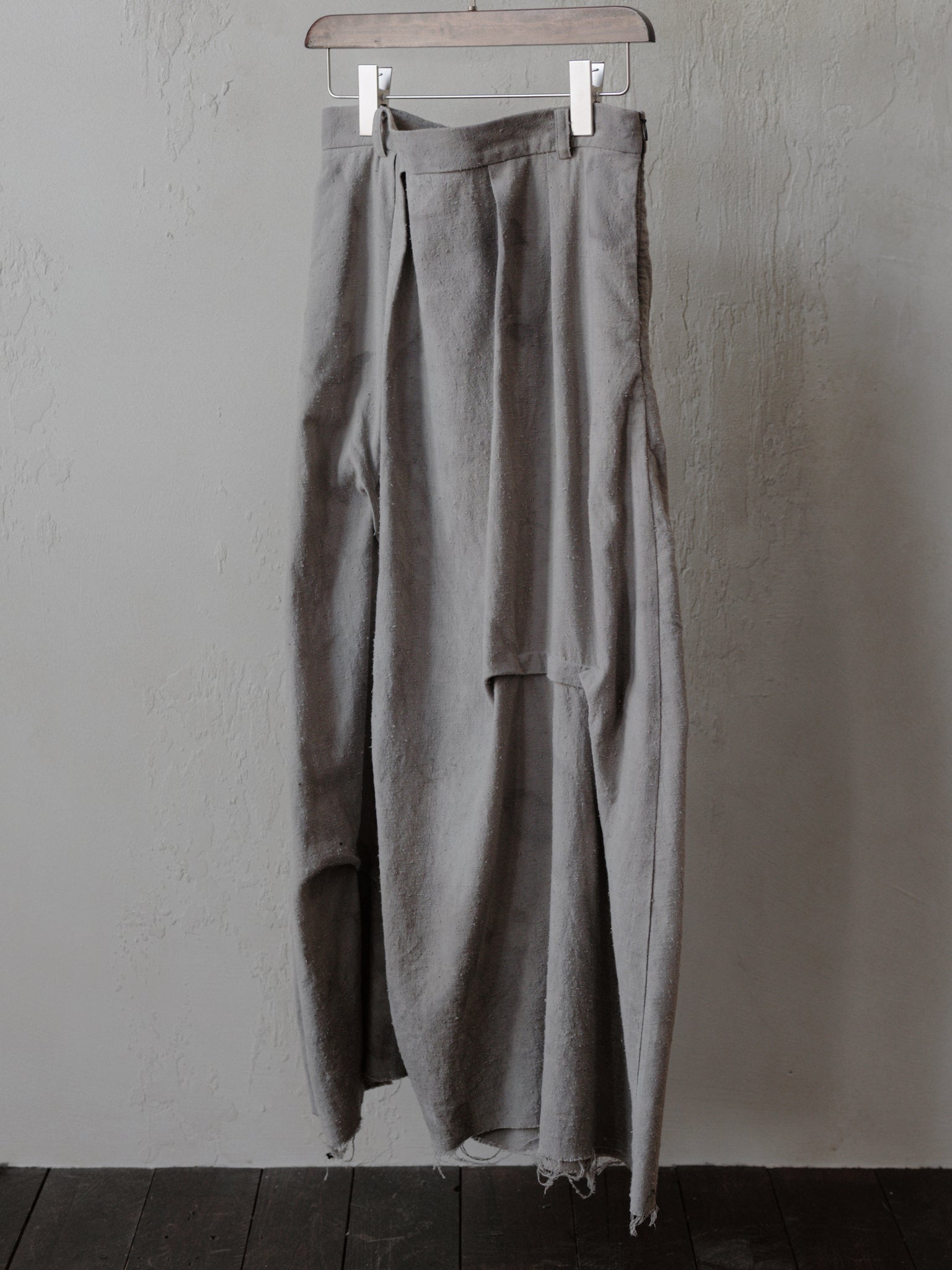 Forgotten Materials WMS｜Ash Drape Skirt