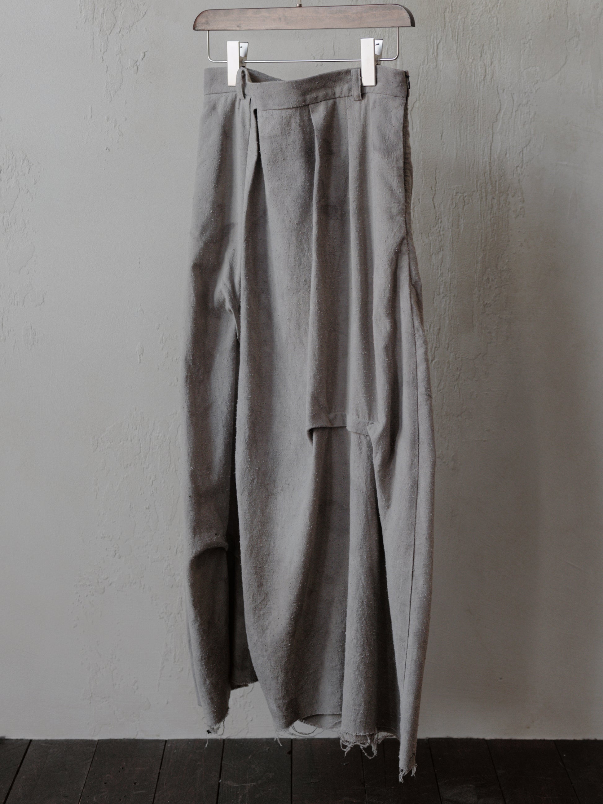 Forgotten Materials WMS｜Ash Drape Skirt
