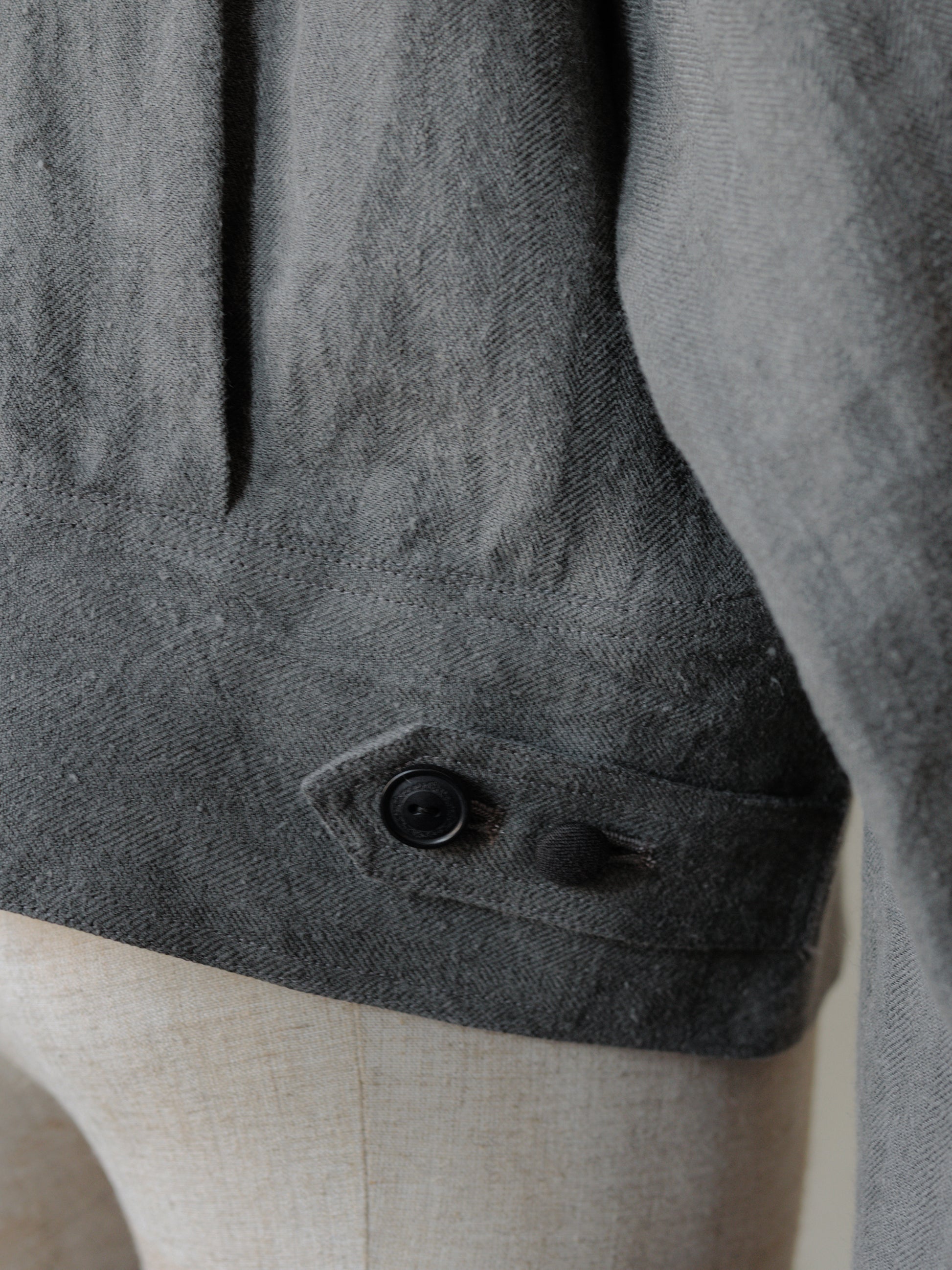Forgotten Materials｜Repaired Cyclist JKT (Grey)