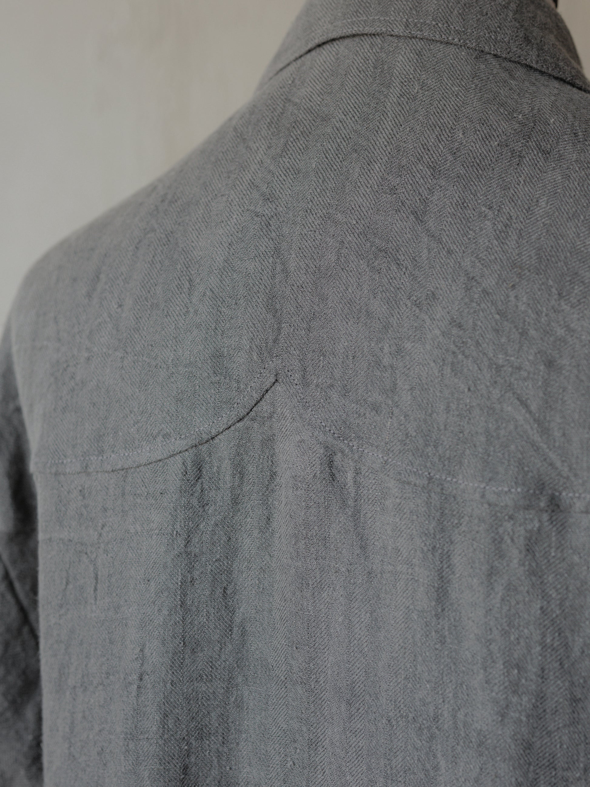 Forgotten Materials｜Repaired Cyclist JKT (Grey)