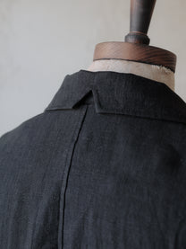 Forgotten Materials｜Linen DB JKT (Black)
