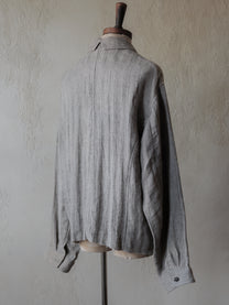 Forgotten Materials｜Linen DB JKT (Grey)