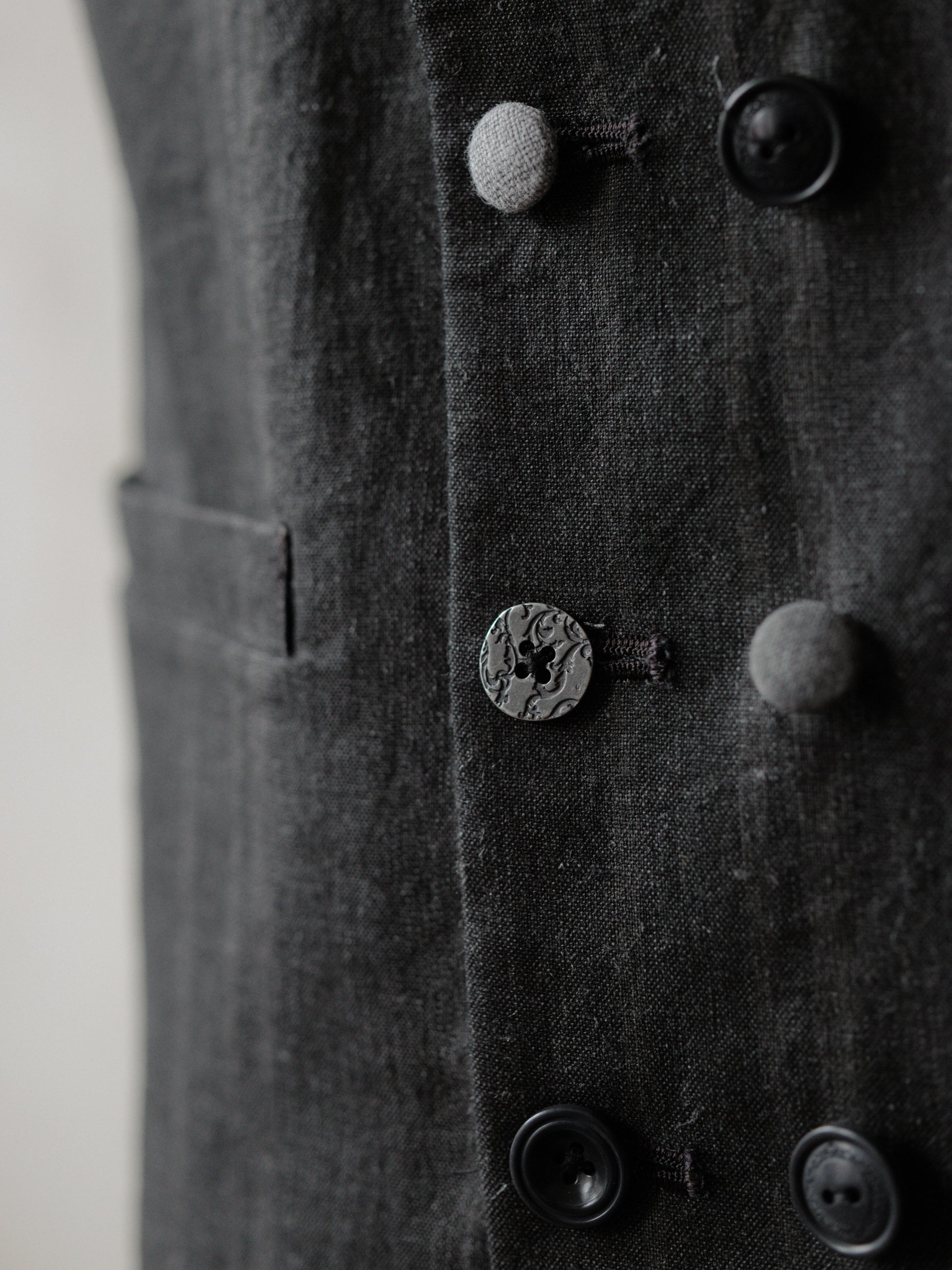Forgotten Materials｜Double Breasted Waistcoat