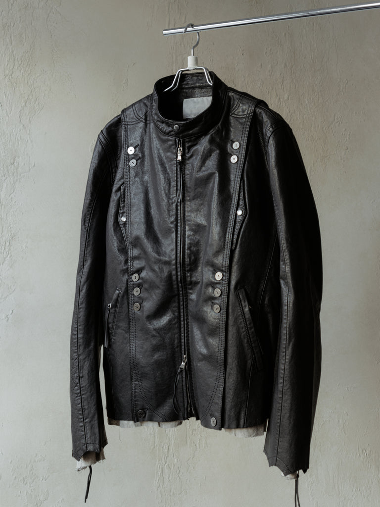 Forgotten Materials｜Washed Leather Blouson