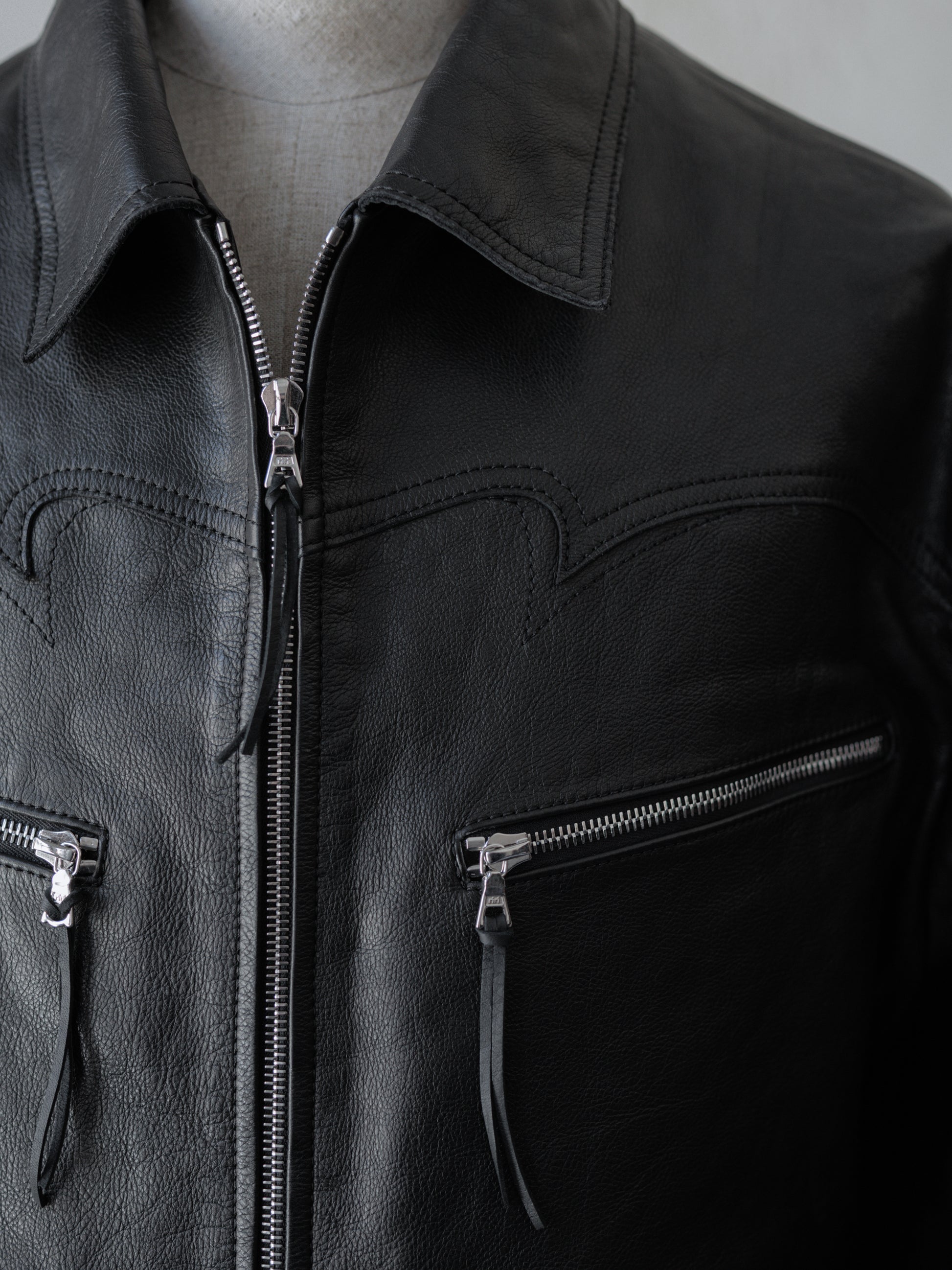 Forgotten Materials｜Cyclist Leather Jacket