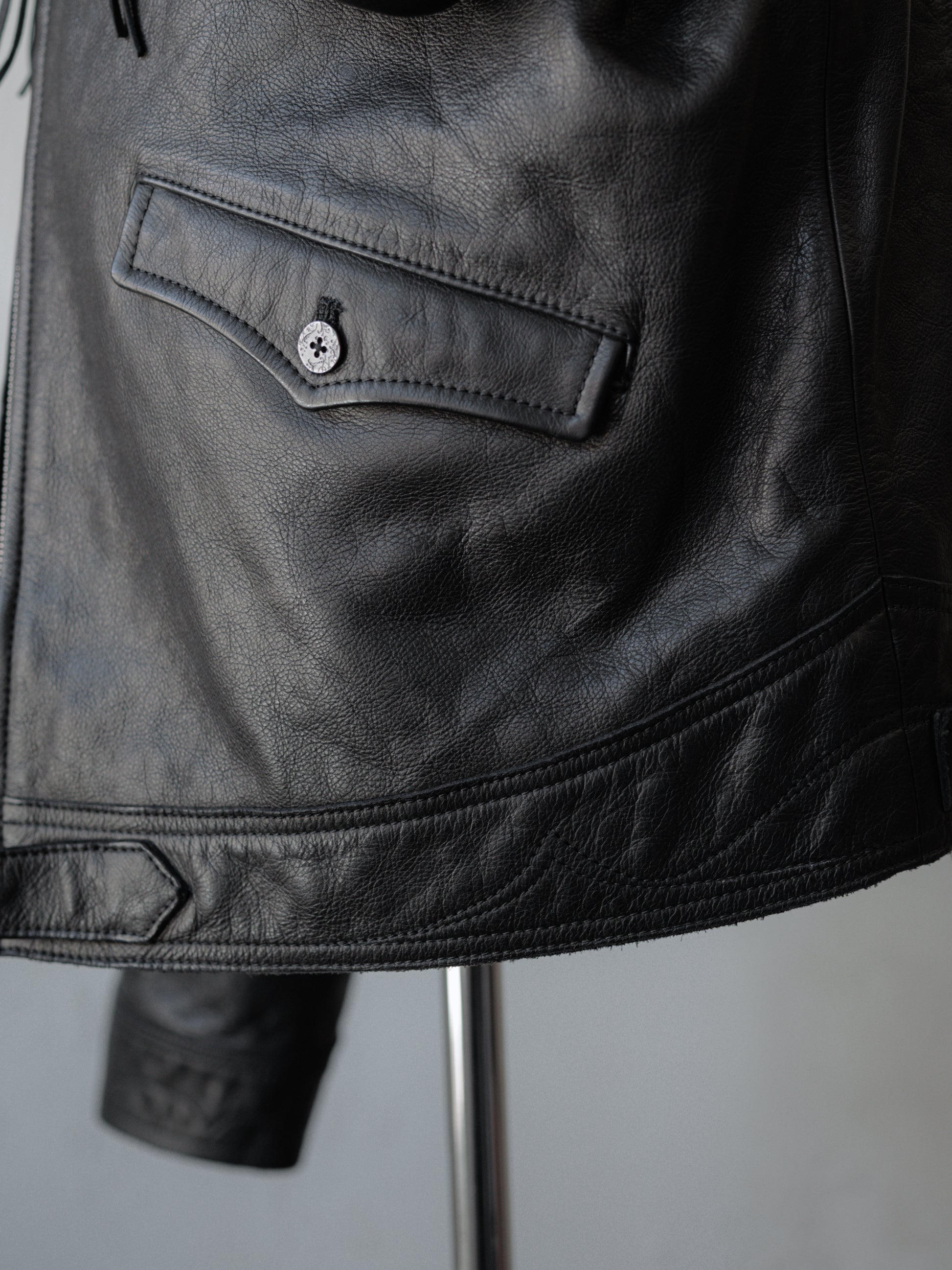 Forgotten Materials｜Cyclist Leather Jacket