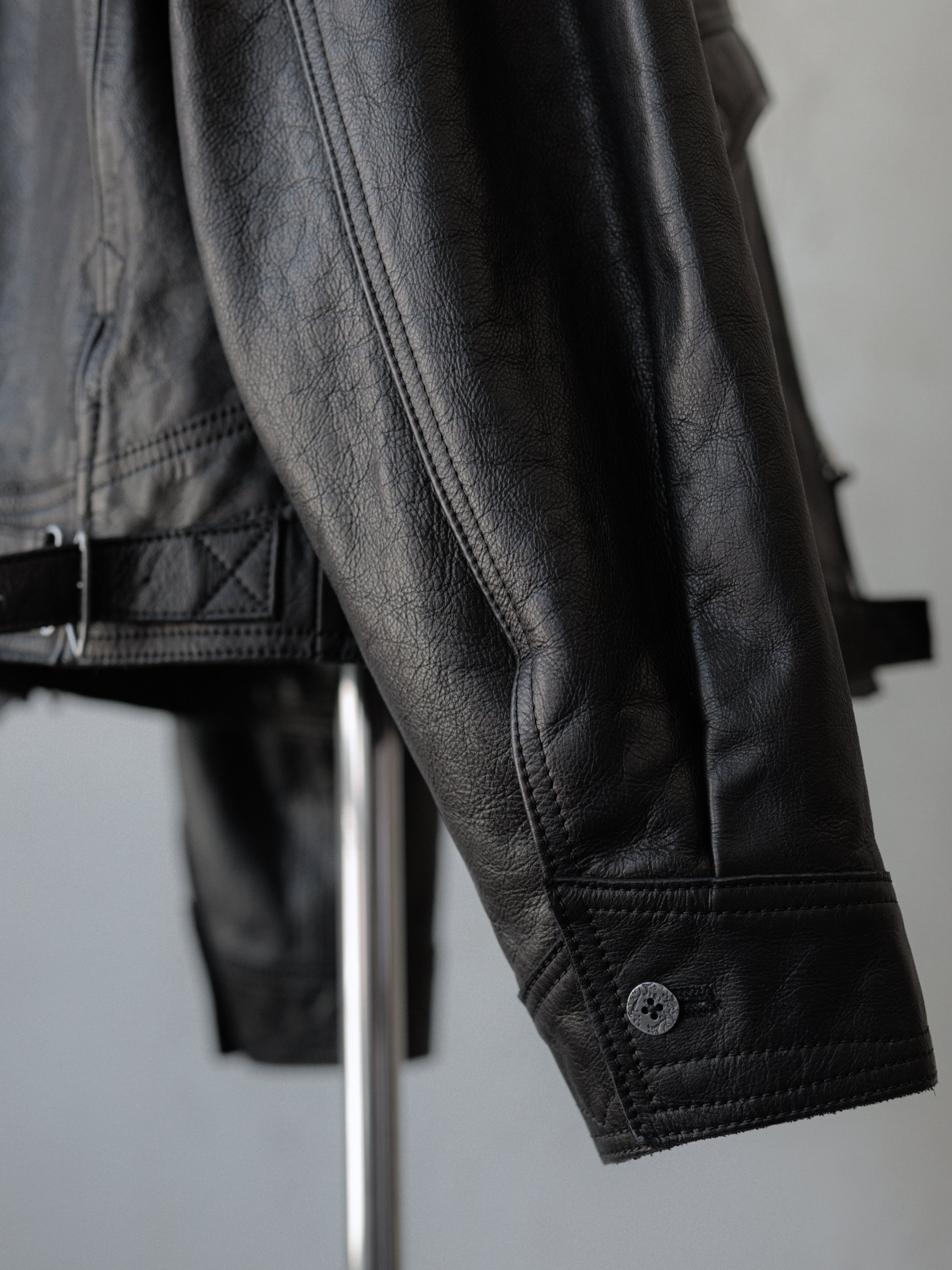 Forgotten Materials｜Cyclist Leather Jacket