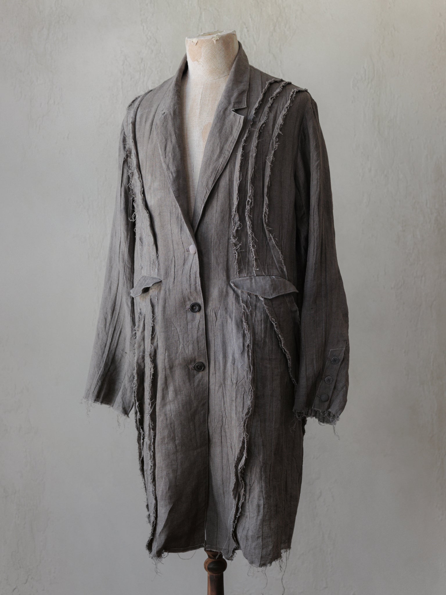 Forgotten Materials WMS｜Fractured Linen Coat