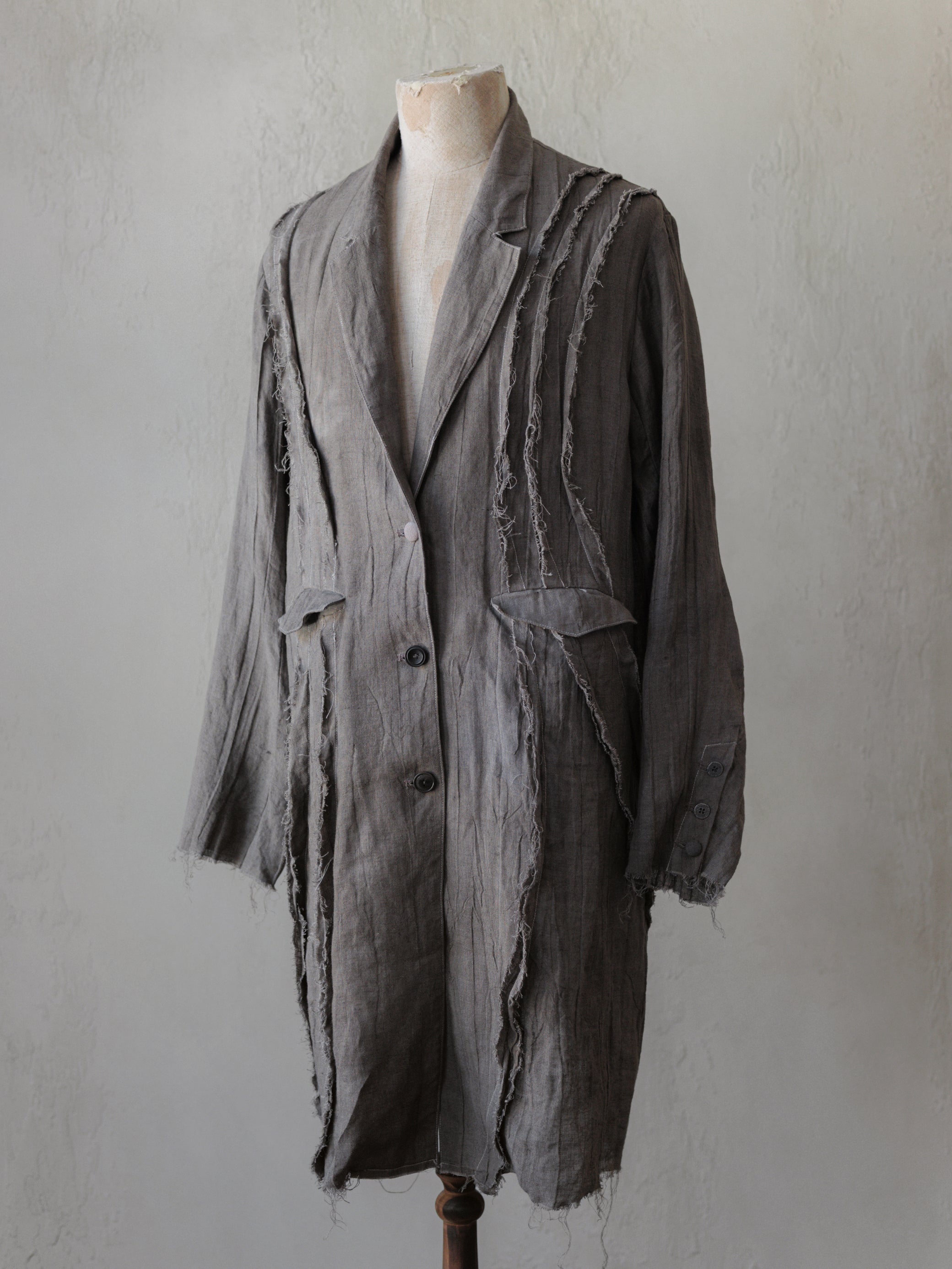 Forgotten Materials WMS｜Fractured Linen Coat