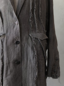 Forgotten Materials WMS｜Fractured Linen Coat