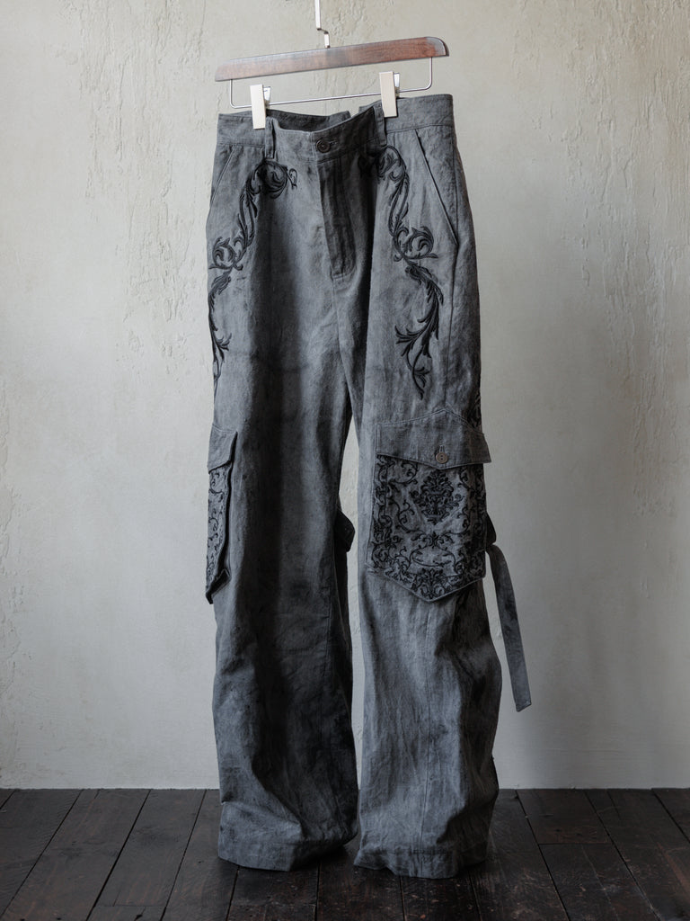 Forgotten Materials｜Embroidered Cargo