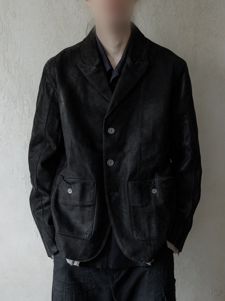 Forgotten Materials｜Leather Blazer