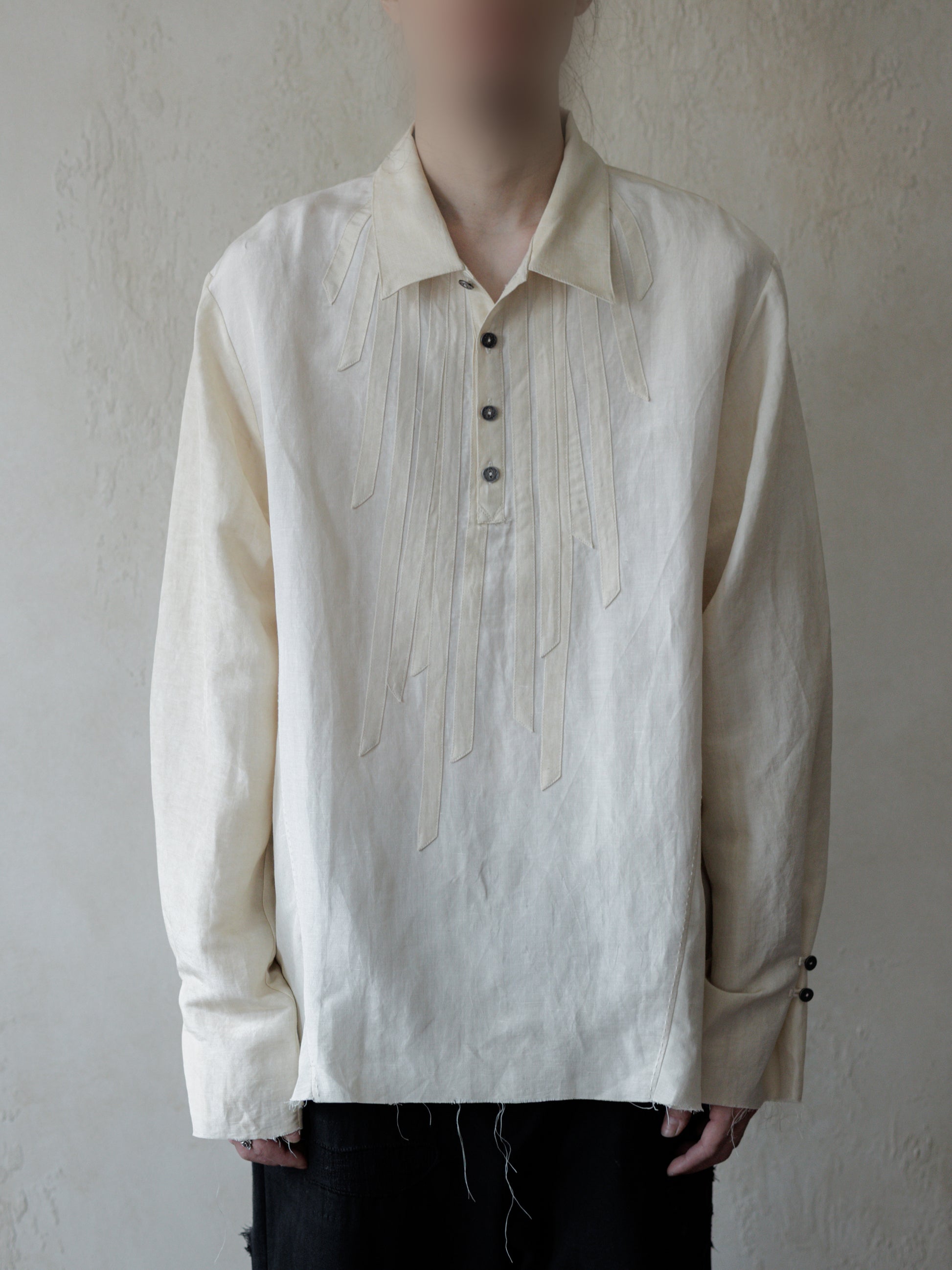 Forgotten Materials｜Timeworn Shirt (Beige)