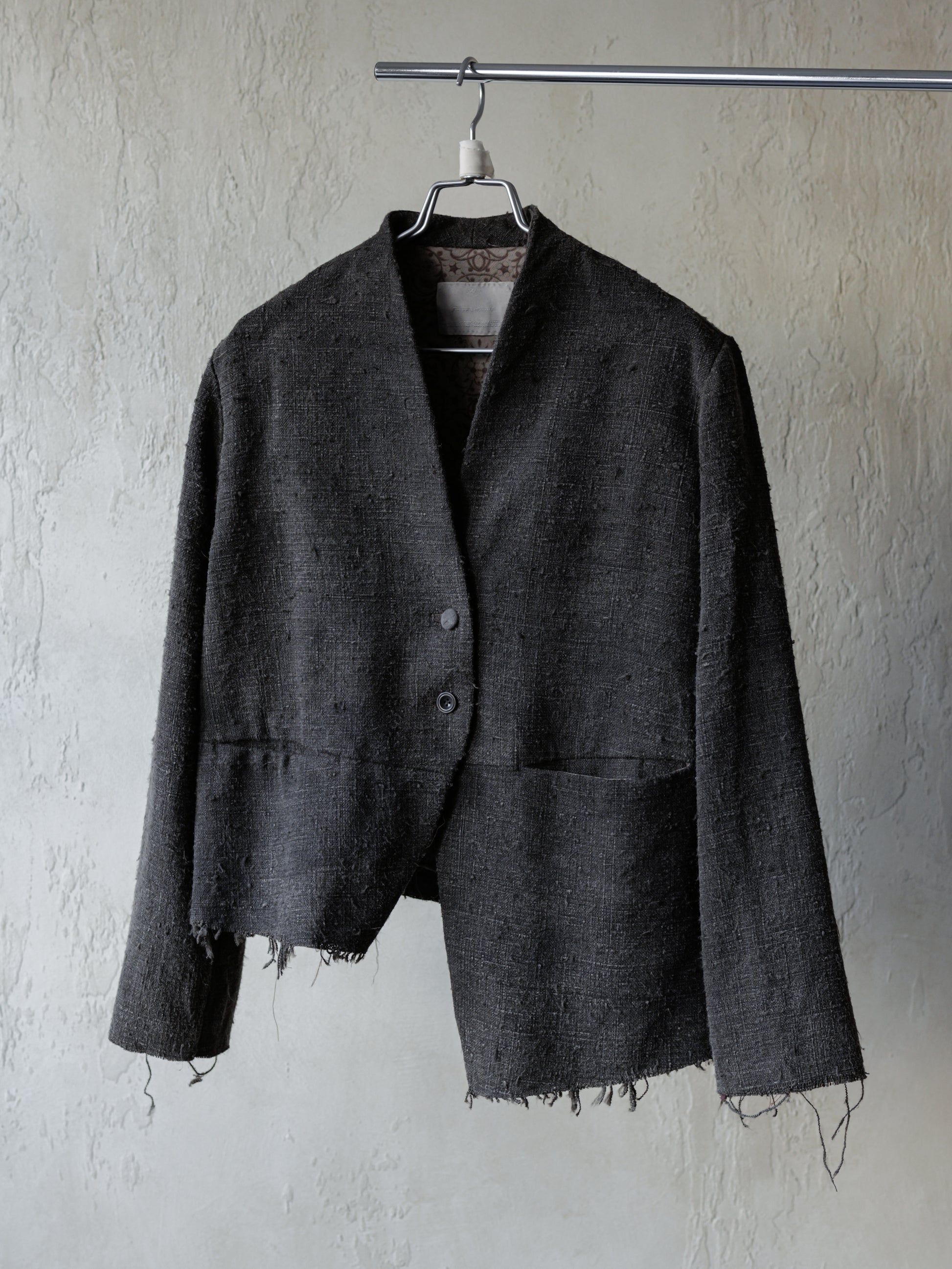 Forgotten Materials WMS｜Collarless Blazer