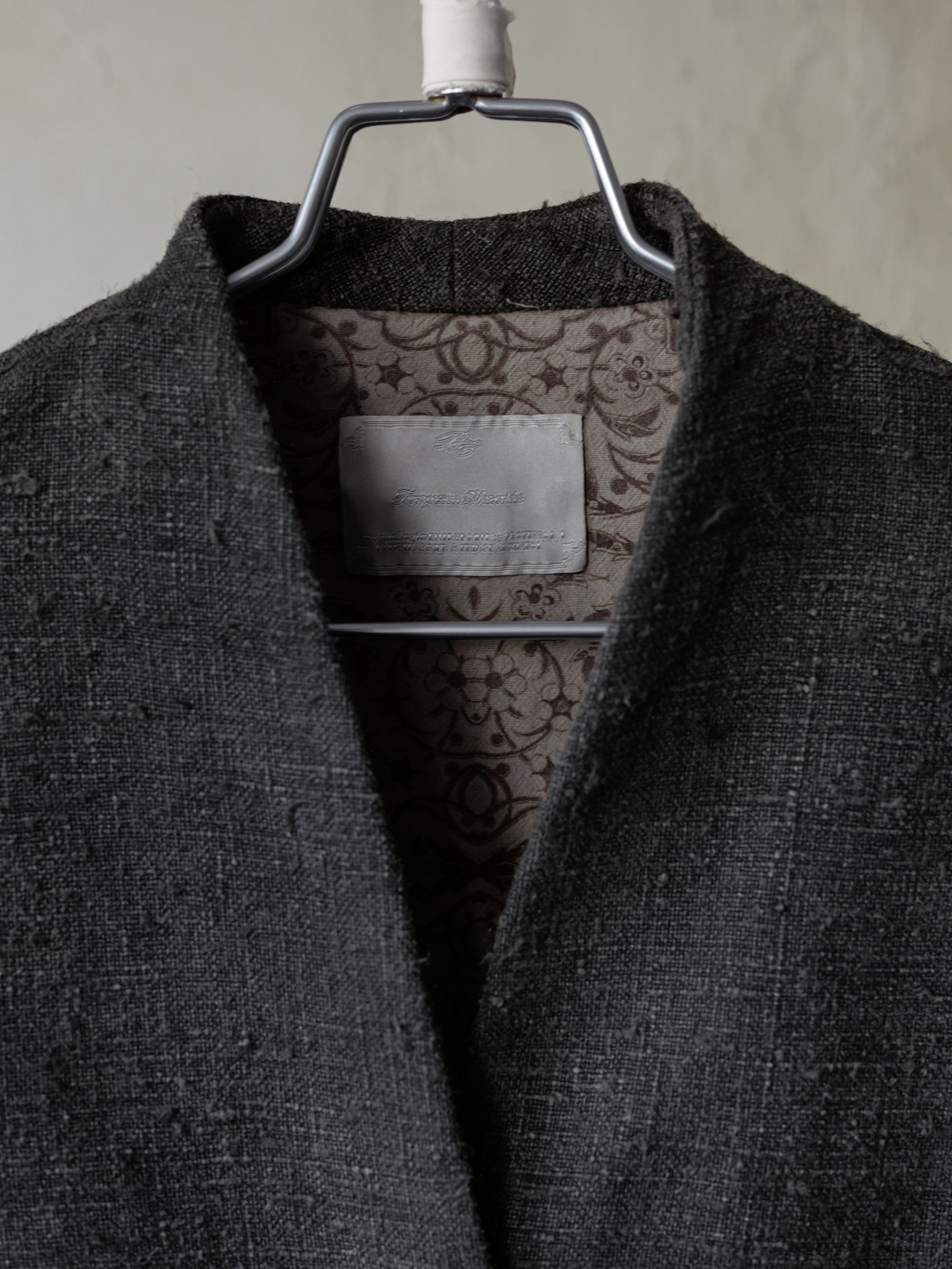 Forgotten Materials WMS｜Collarless Blazer