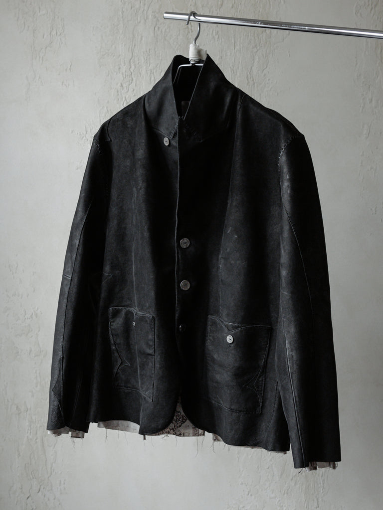 Forgotten Materials｜Leather Blazer