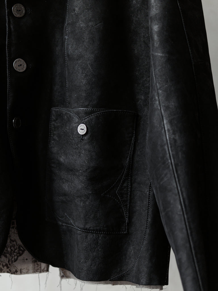 Forgotten Materials｜Leather Blazer