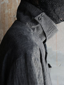 Professor.E｜Modular Collar Work Shirt (Stripe)