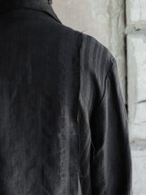 Professor.E｜Modular Collar Work Shirt (Black)