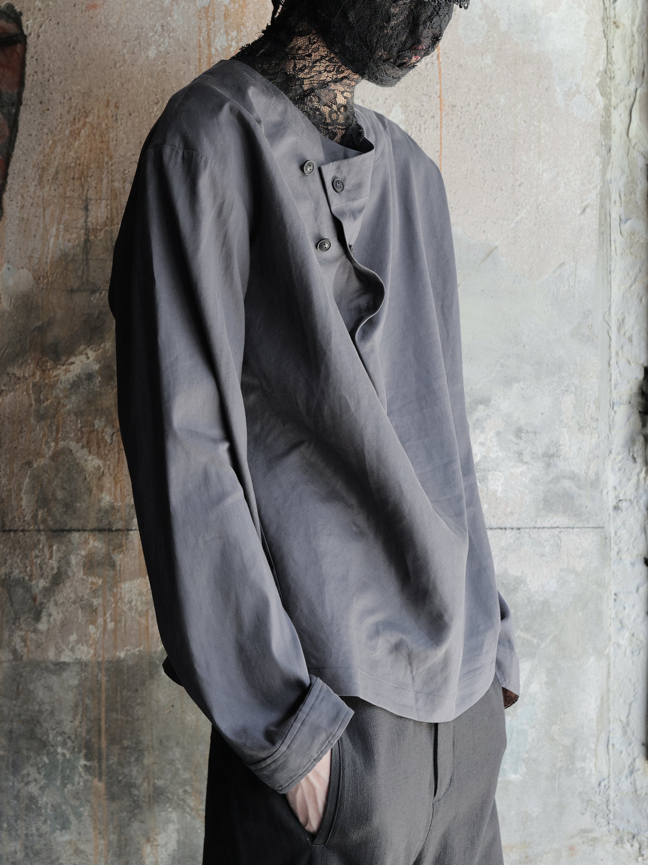 Professor.E｜Cowl Neck Shirt