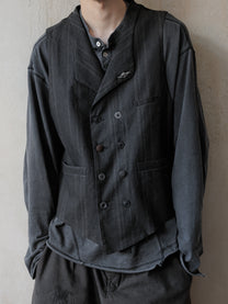 Forgotten Materials｜Double Breasted Waistcoat