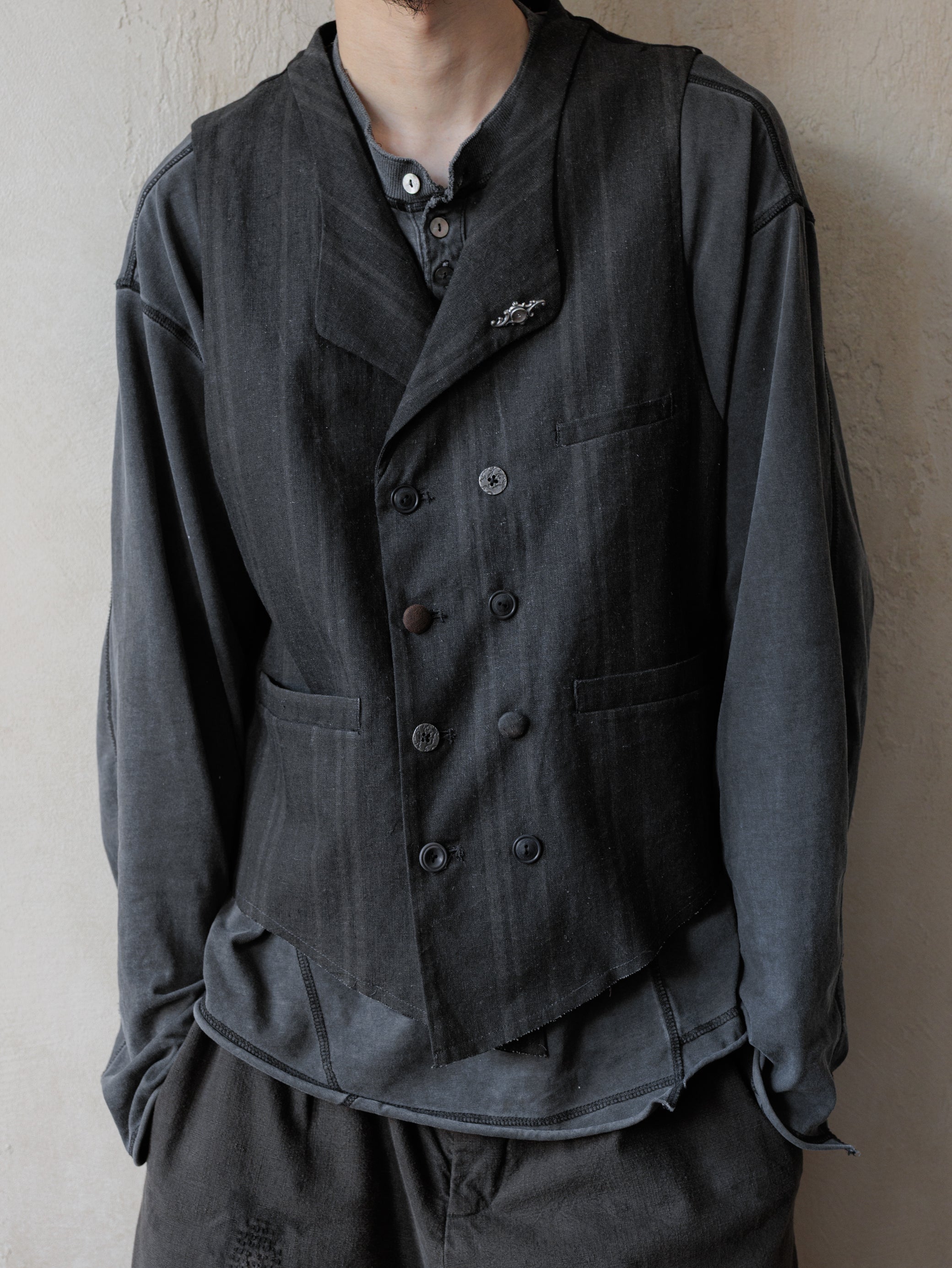 Forgotten Materials｜Double Breasted Waistcoat