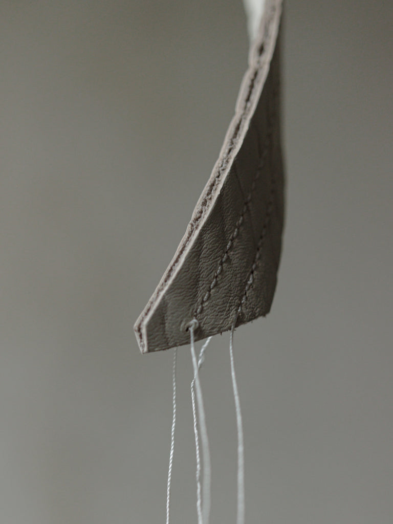 Forgotten Materials｜Leather Belt (Beige)
