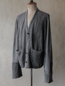 Forgotten Materials｜0222/ Aged Knit Cardigan