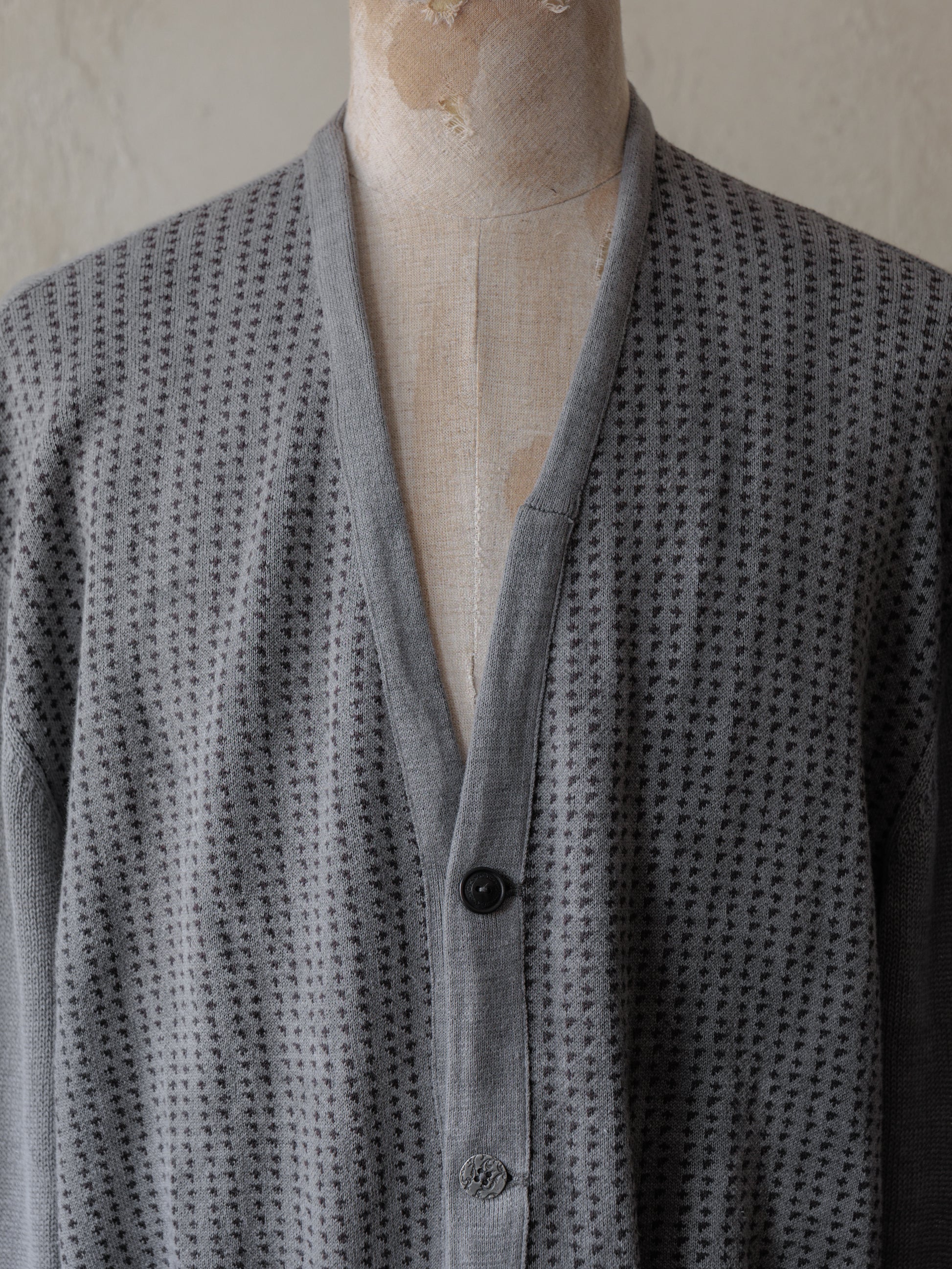 Forgotten Materials｜0222/ Aged Knit Cardigan