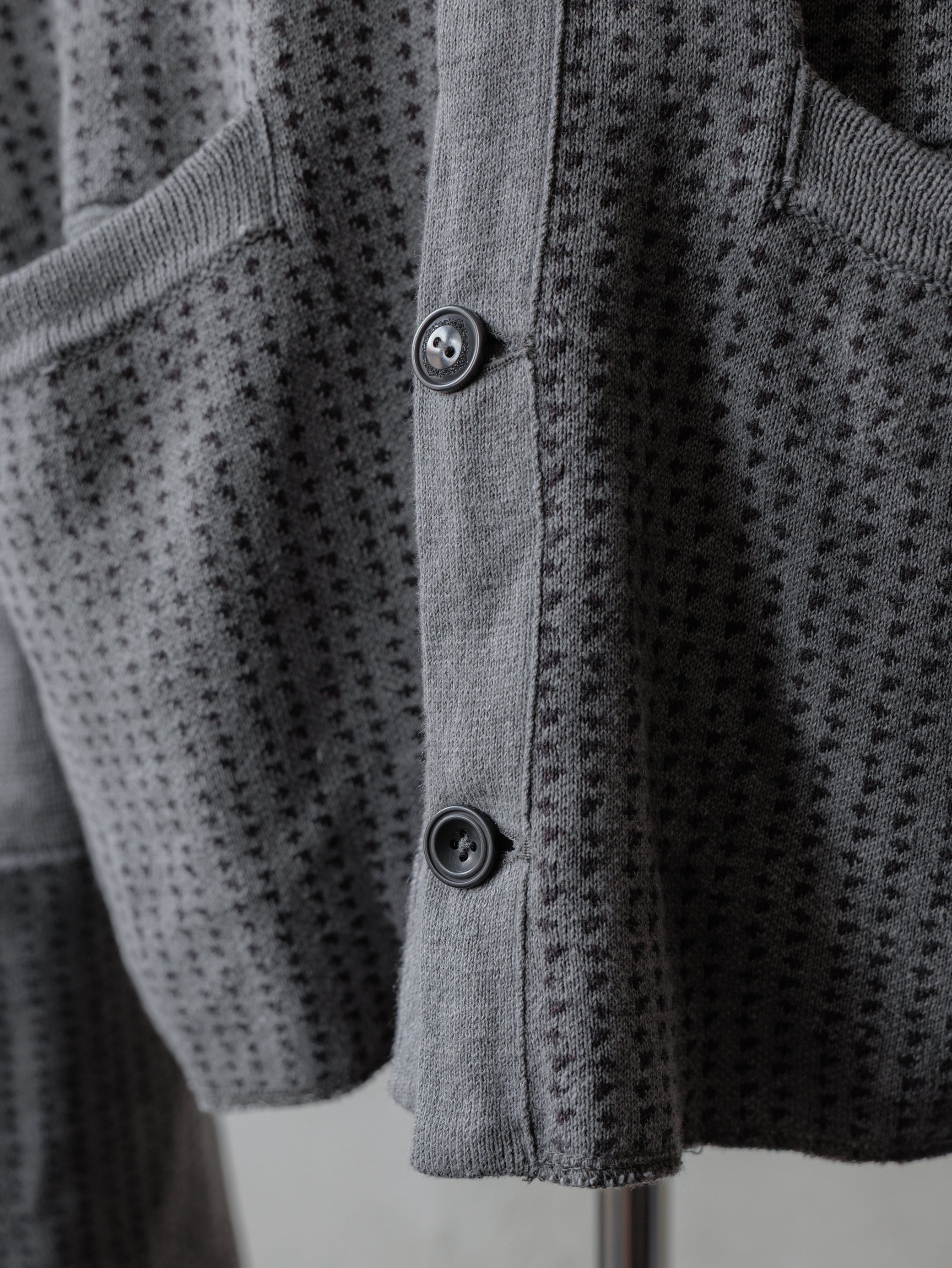 Forgotten Materials｜0222/ Aged Knit Cardigan