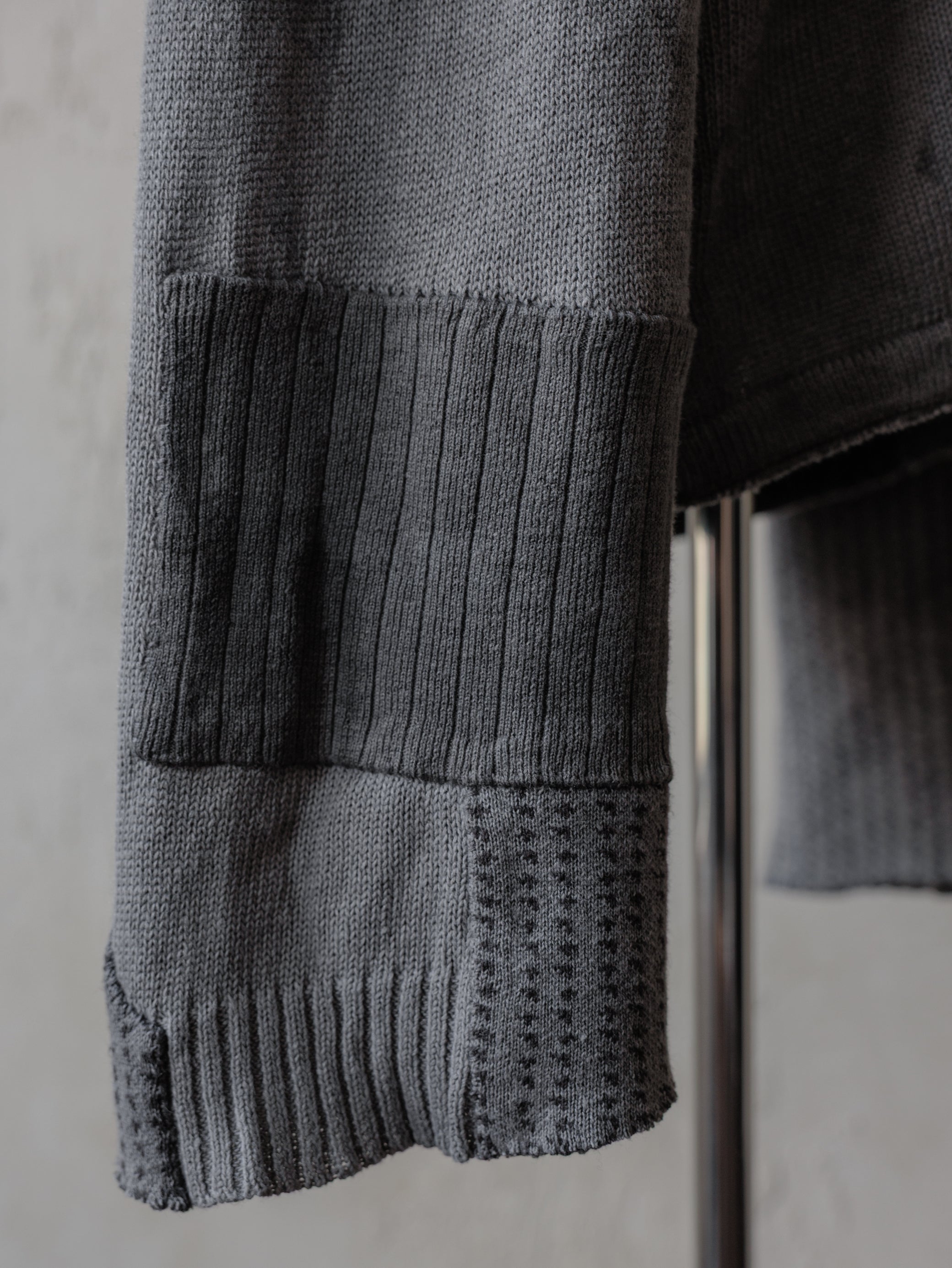 Forgotten Materials｜0222/ Aged Knit Cardigan