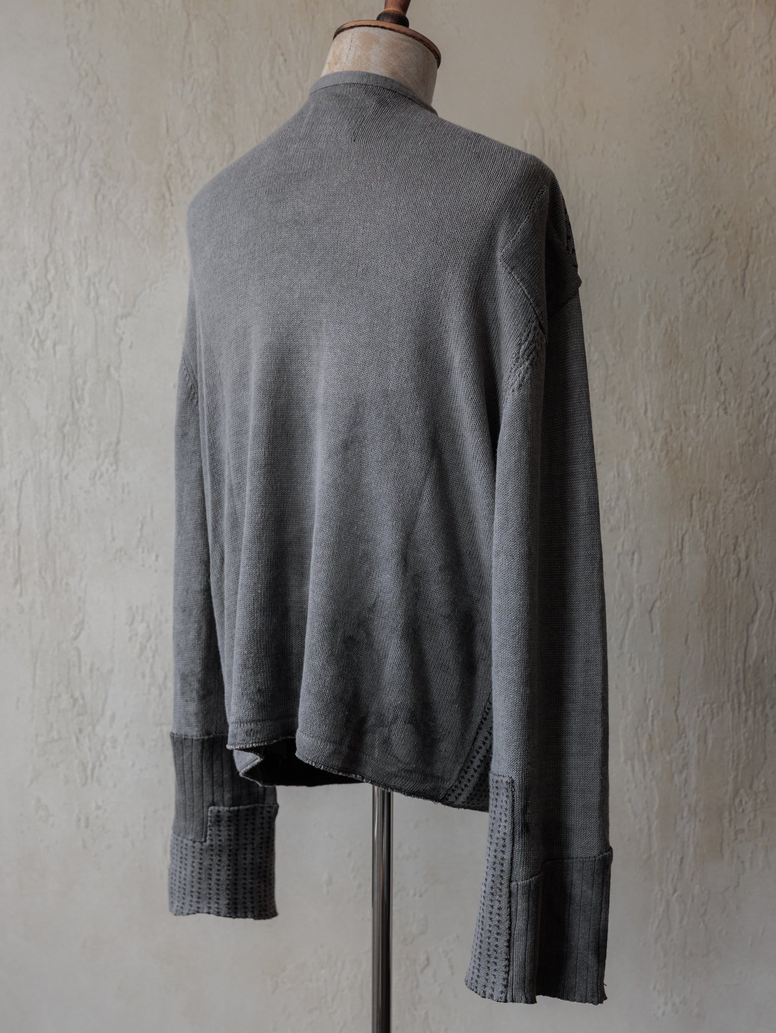 Forgotten Materials｜0222/ Aged Knit Cardigan
