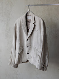 Forgotten Materials｜0222 / Blazer (Beige)