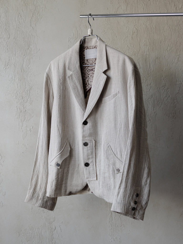 Forgotten Materials｜0222 / Blazer (Beige)