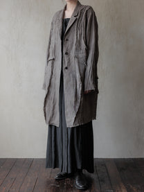 Forgotten Materials WMS｜Fractured Linen Coat