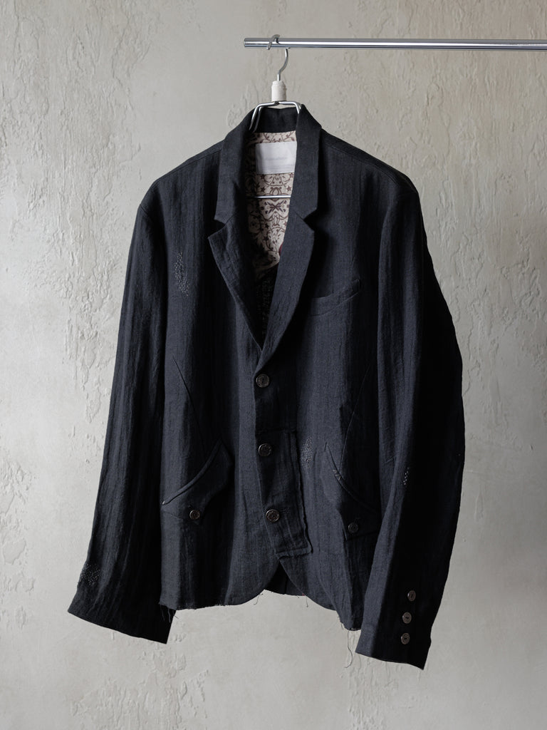 Forgotten Materials｜0222 / Blazer (Black)