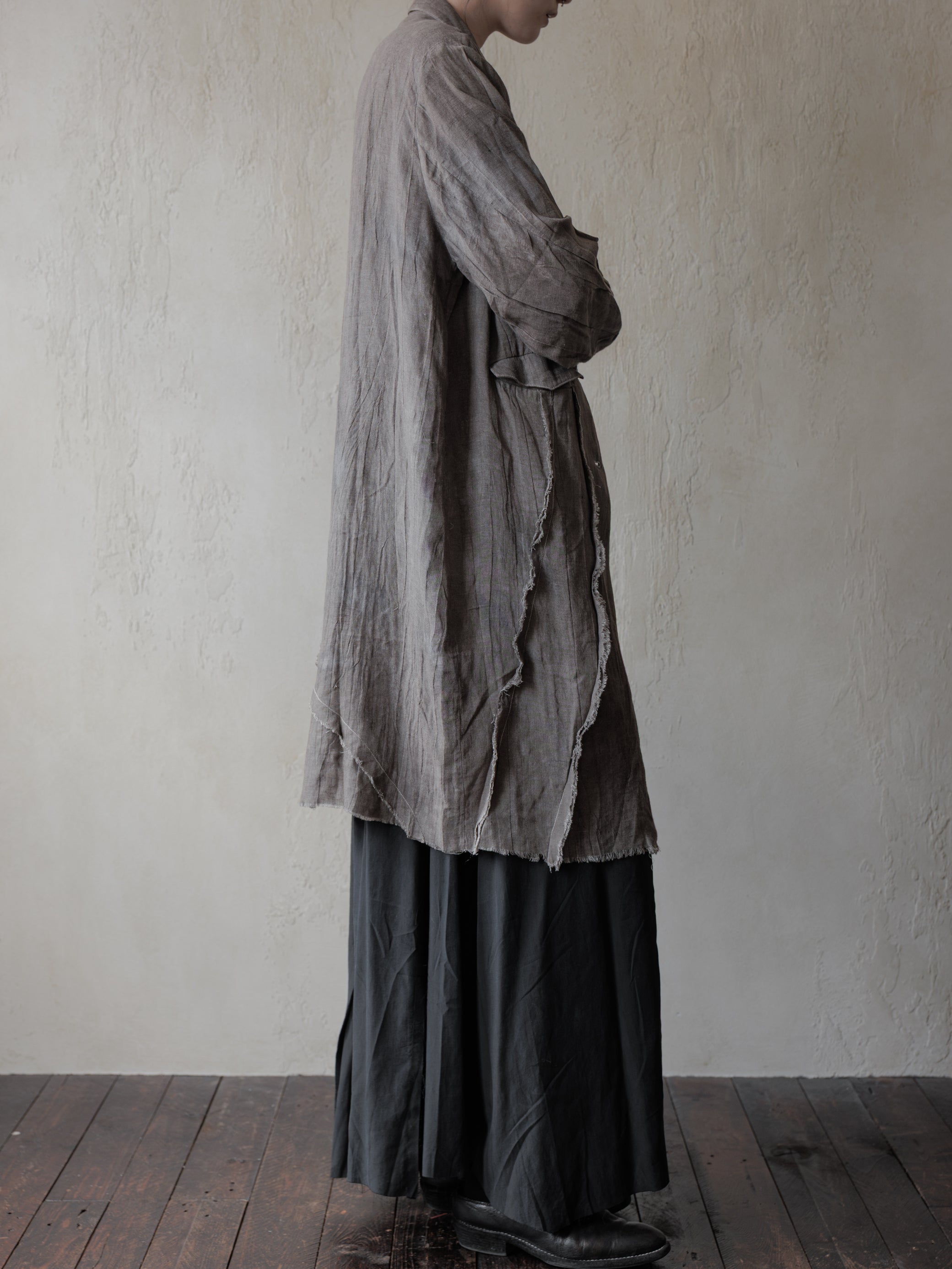 Forgotten Materials WMS｜Fractured Linen Coat