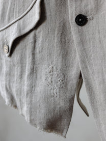 Forgotten Materials｜0222 / Waistcoat (Beige)