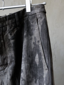Forgotten Materials｜0222 / Worker Pants (Natural Dyed Grey)