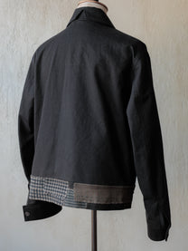 Forgotten Materials｜Handcrafted Cropped Boro JKT