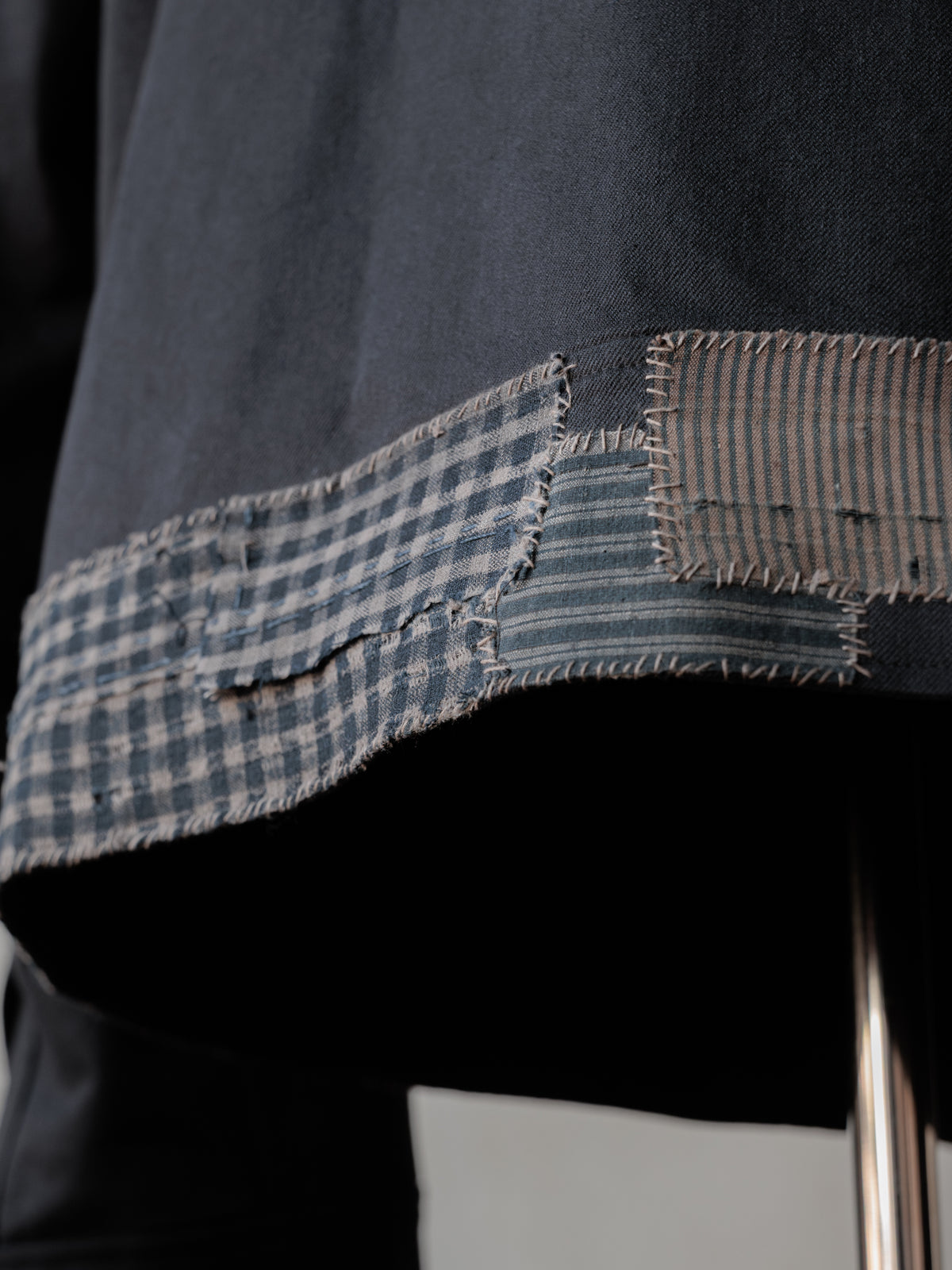 Forgotten Materials｜Handcrafted Cropped Boro JKT