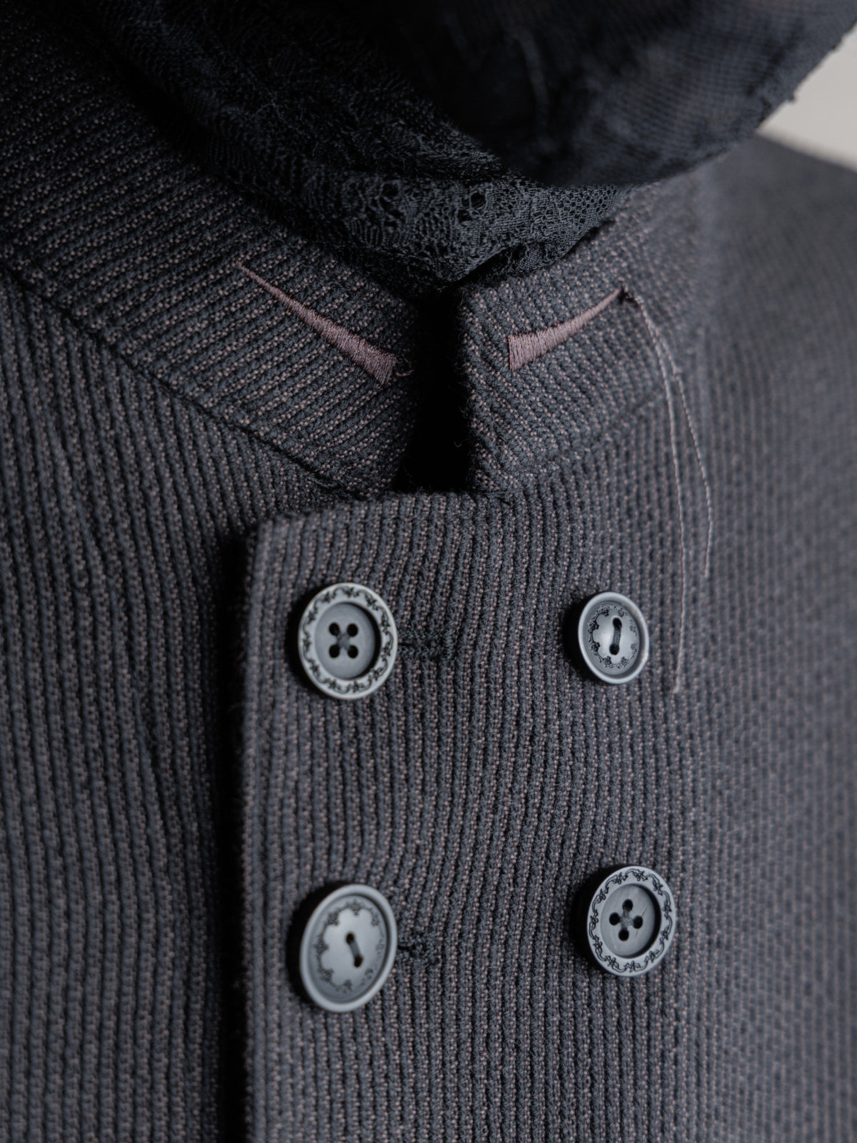 26FW｜Stand Collar DB Blazer
